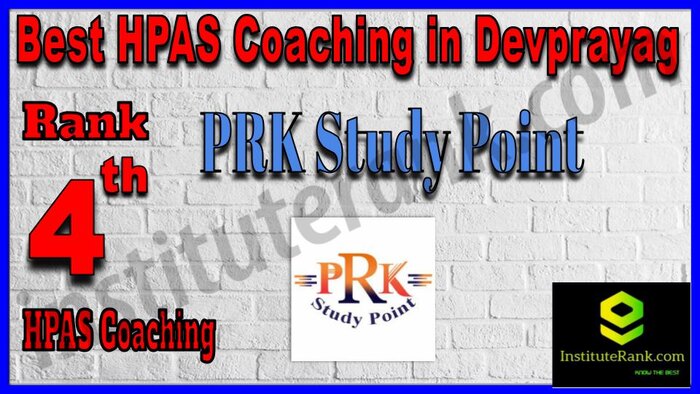 Rank 4. PRK Study Point Best HPAS Coaching in Devprayag