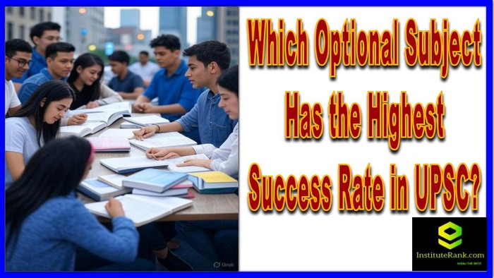 Which Optional Subject Has the Highest Success Rate in UPSC