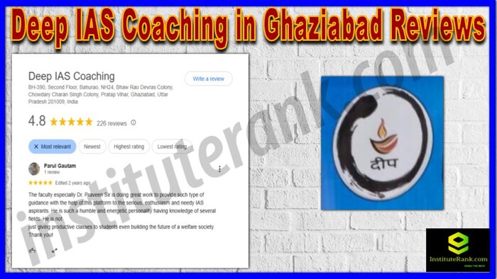 Deep IAS Coaching in Ghaziabad Reviews